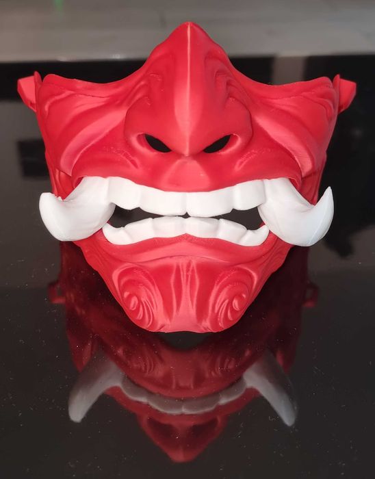 Masca samurai - print 3d