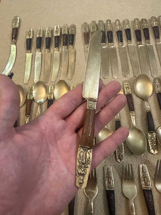 Старинные Столовые Приборы Бронза