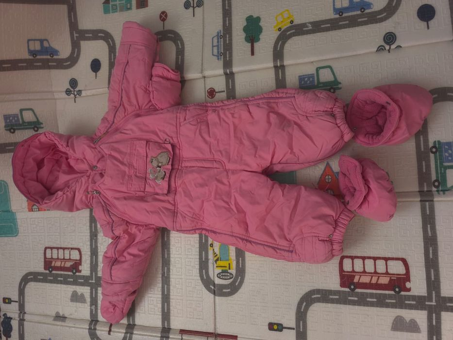 Комбинезон зимний на девочку