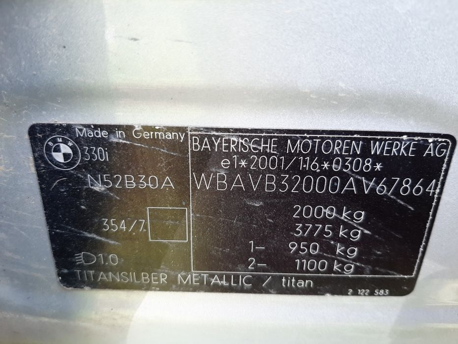 Usa bmw e90/e91 diferite culori.