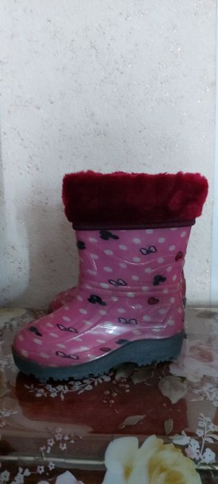 Детские резиновые сапоги