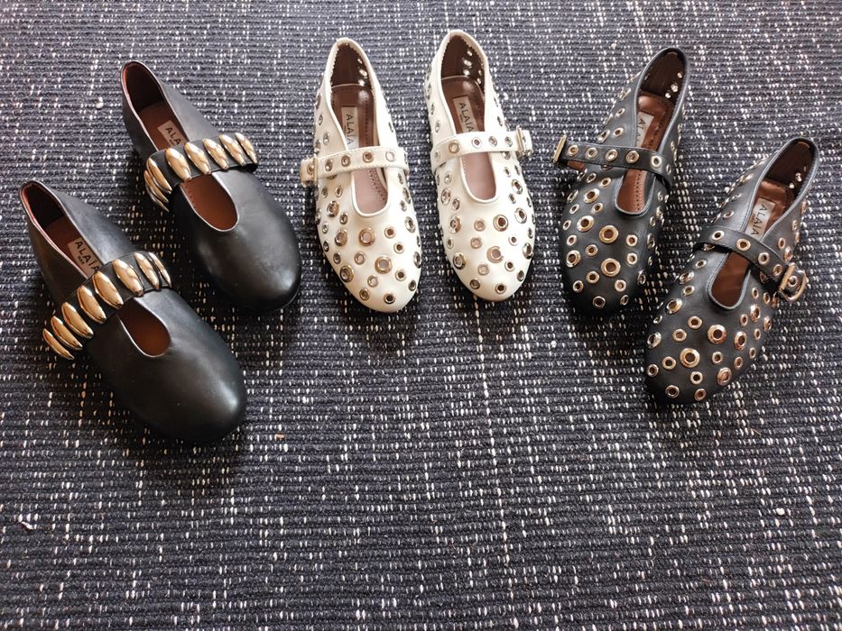 Alaïa балерини ест.кожа