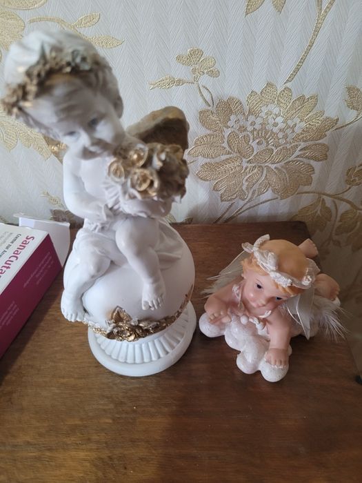 Ангелочки гипсовые новые
