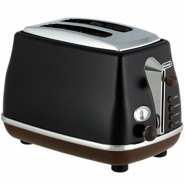 Тостер De'Longhi CTOV 2103. BK Icona Vintag, черный