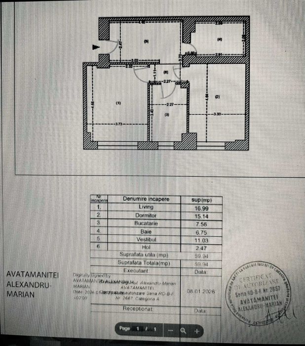 Vand apartament 2 camere, confort park, finisaje premium