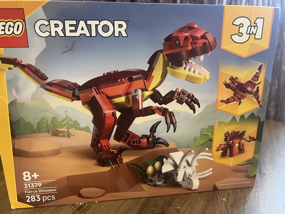 Чисто ново Лего Creator  динозаври 3 в 1