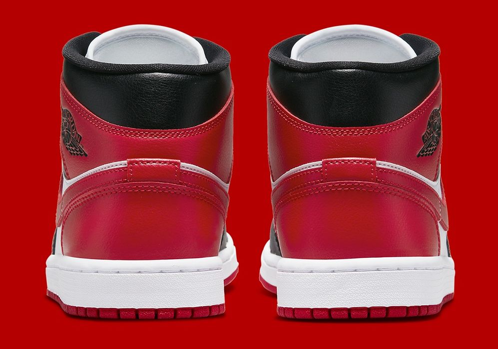 Jordan 1 mid "bred toe" 44 si 44.5 originali