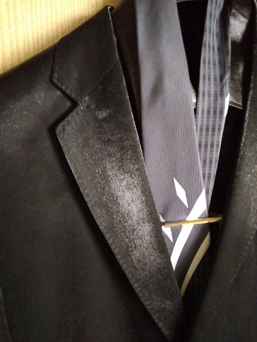 Мъжки черен костюм на "ELIT"- Шумен