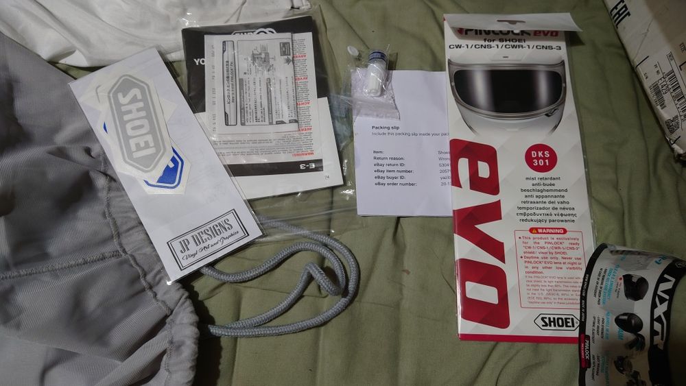 Shoei NXR new size L