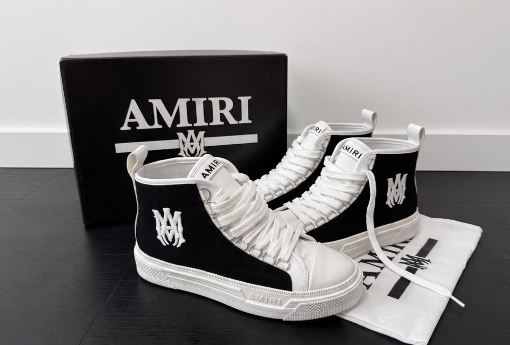 Adidasi Amiri Court High - Amiri Gheata
