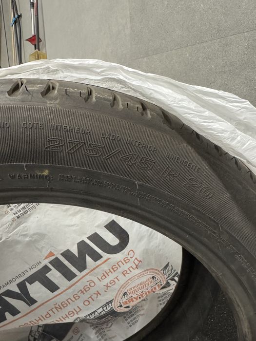 Шыны оригинальные tesla model x 275/45R20 3шт