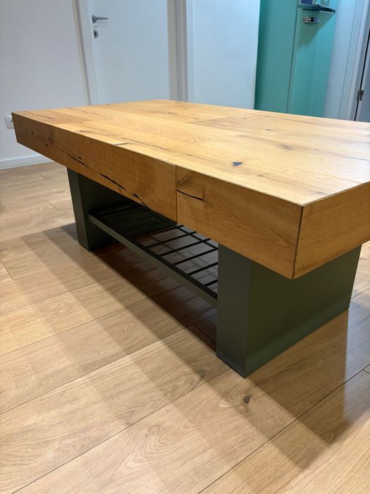 Masa cafea stil rustic/industrial