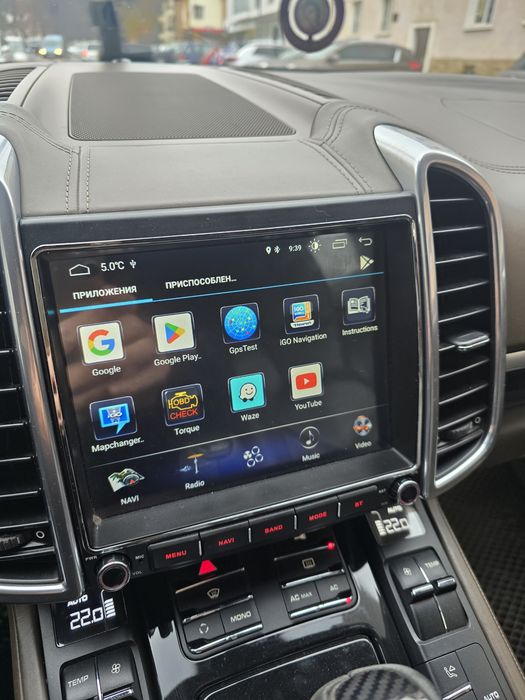 Навигация за порше каиен 2012г
