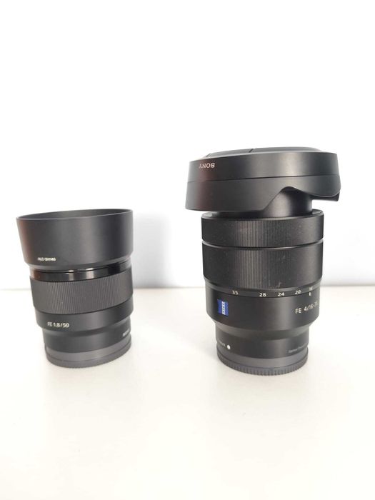 Sony 16-35mm F4 ZEISS SI Sony 50mm FE 1.8