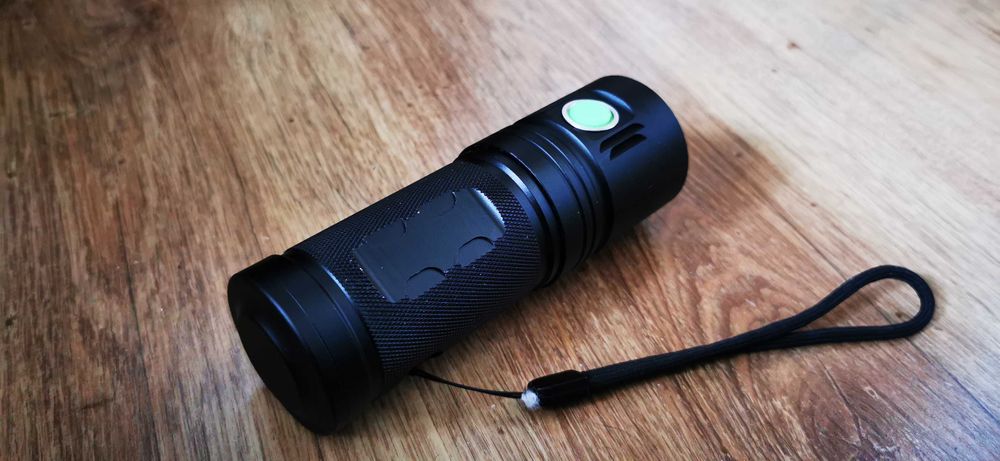 Lanterna Shuolide SLD-1300C  Led XHP70  (35w) 3500 lm usb bicicleta