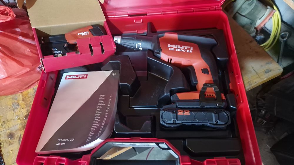 Autofiletanta rigips  hilti sd-5000-22