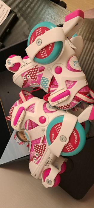 Role Hudora, marime reglabila 26-29, noi