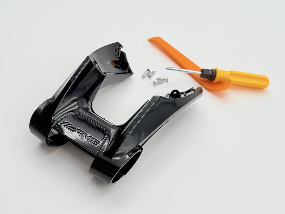 Trim Mercedes AMG Volan negru 2019 +