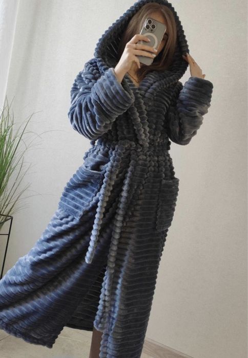 Халат женский вельсофт (пенка)