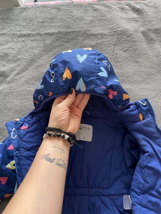 Комбинезон на девочку зимний