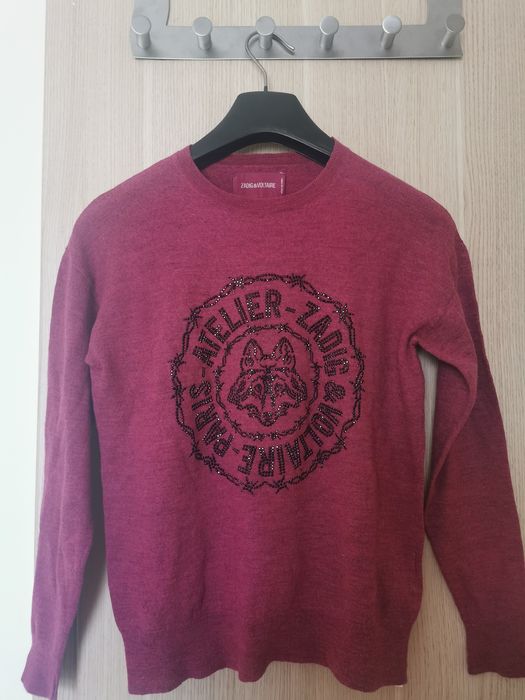 Bluză Zadig & Voltaire 100% merino XS