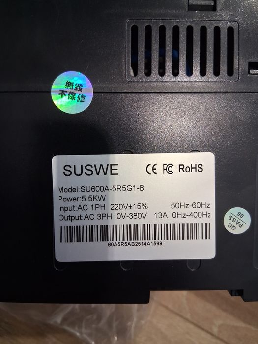 Convertizor frecventa 5.5kw