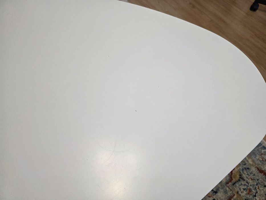 Masa Jysk LEJRE 60x120 alb/stejar natur