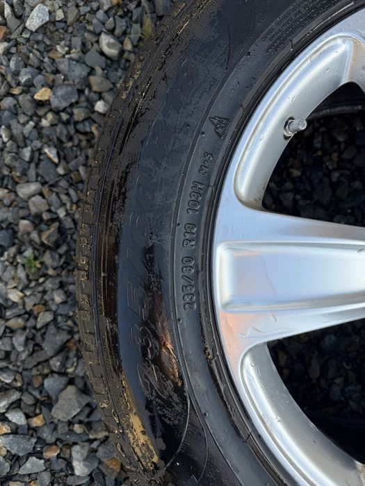 Jante Mercedes cu anvelope de iarna 235/60/18  8J ET 38