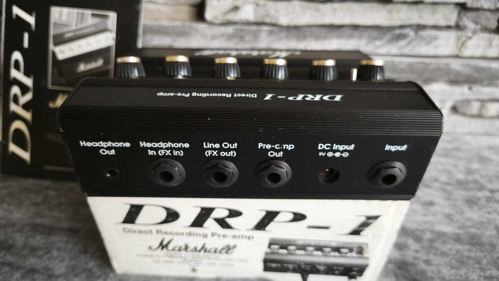 Marshall DRP-1 preamplificator chitară înregistrare directă - Garantie