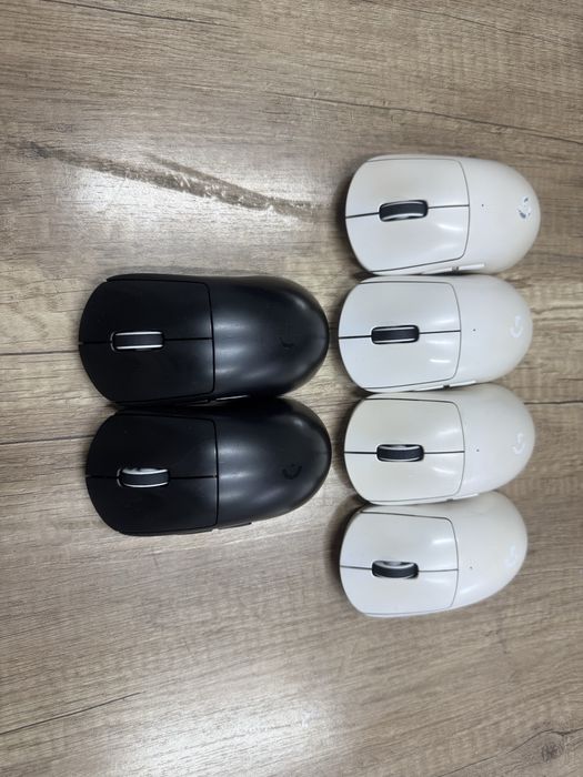 6 мышек Logitech SuperLight 1