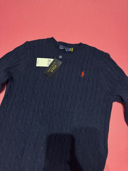 Pulover Polo Ralph Lauren nou, albastru