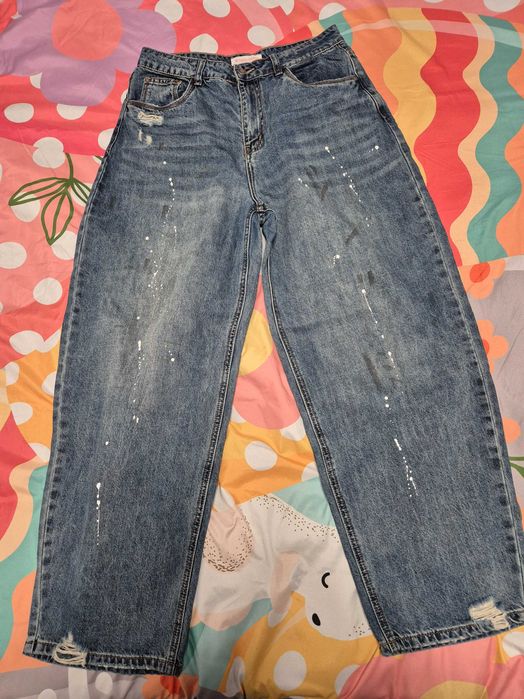 Дамски дънки балон