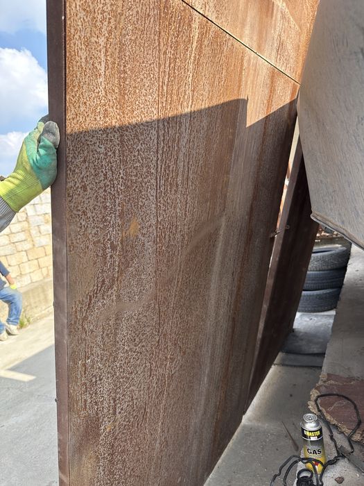 Ворота металлические 5 видов