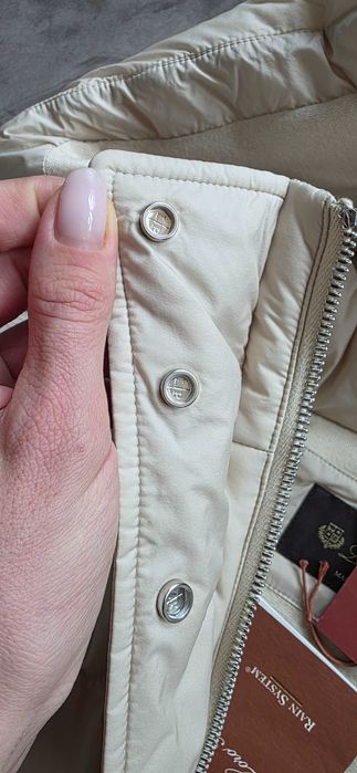 Loro Piana beige cashmere jacket/яке кашмир