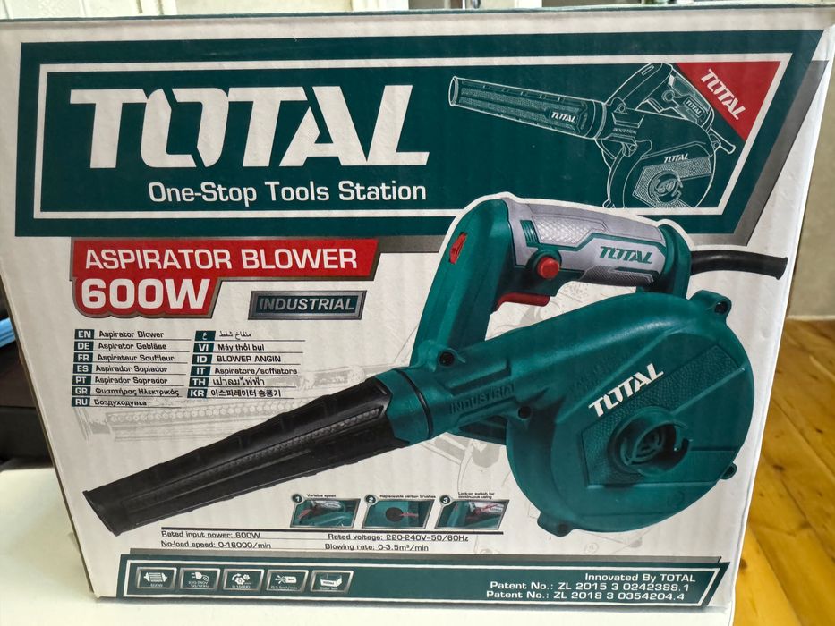 Воздуходувка Total 600W, новая