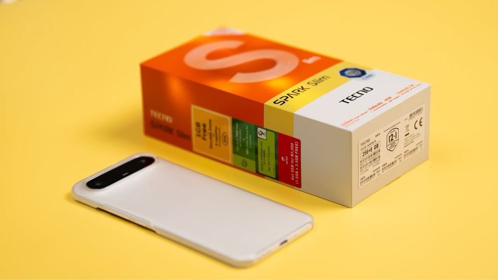 New! Новый! Tecno Spark Slim (8/256Gb) x iPhone Air | Bepul Dostavka