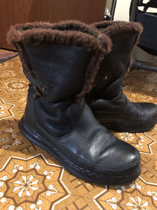 Сароги Натуральная кожа внутри натур. мех