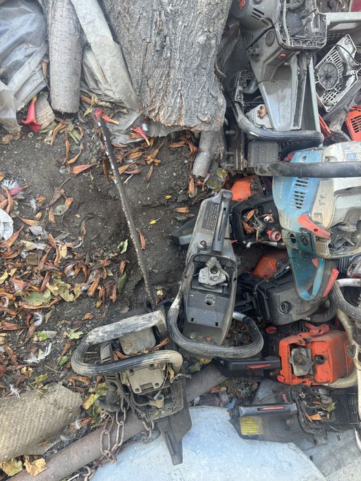 Продам бензопилы на запчасти