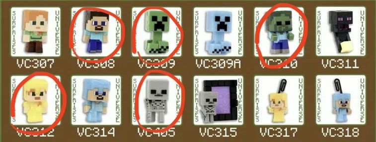 Minecraft kinder joy