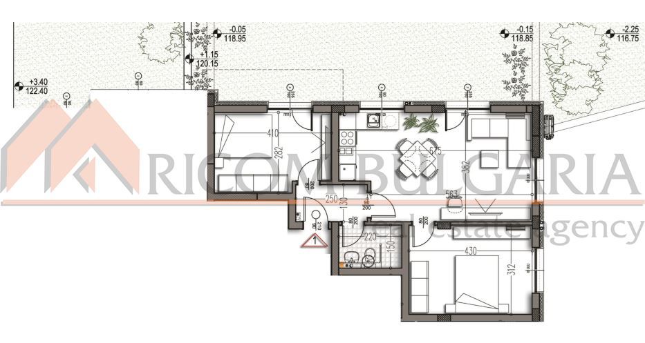 Продава се Тристаен апартамент в Варна, Изгрев - 86 кв.м за 1559 €/кв.м - Снимка #2