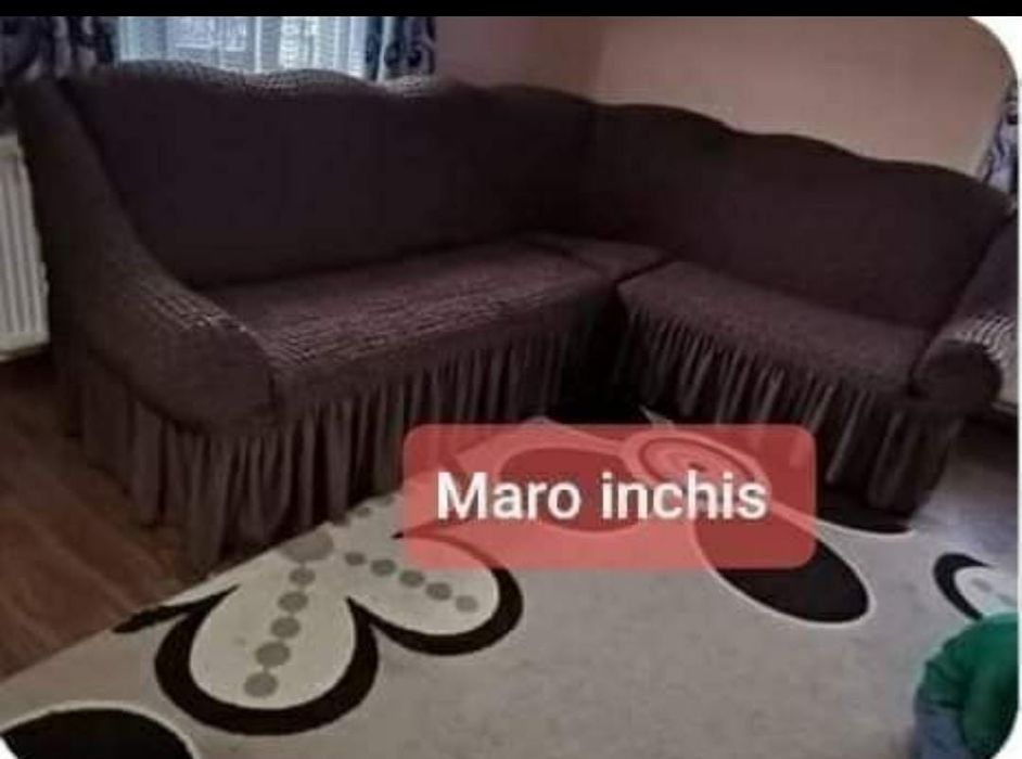 Huse coltar cu volane