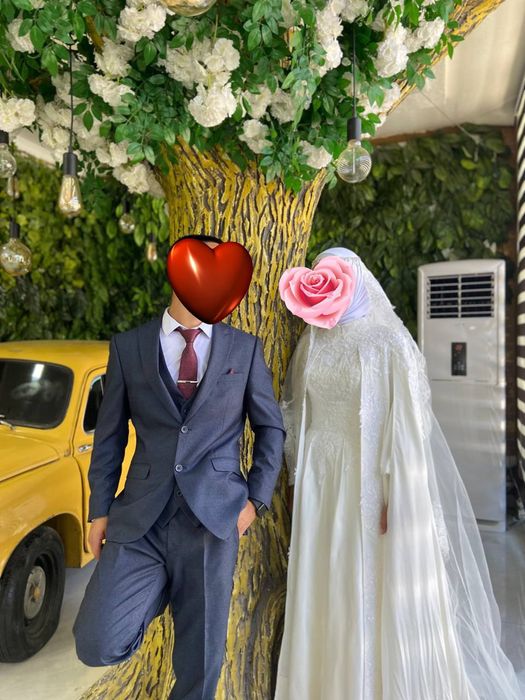 Kelin koylak abayali nejniy still diadema sariy qoshib beriladi