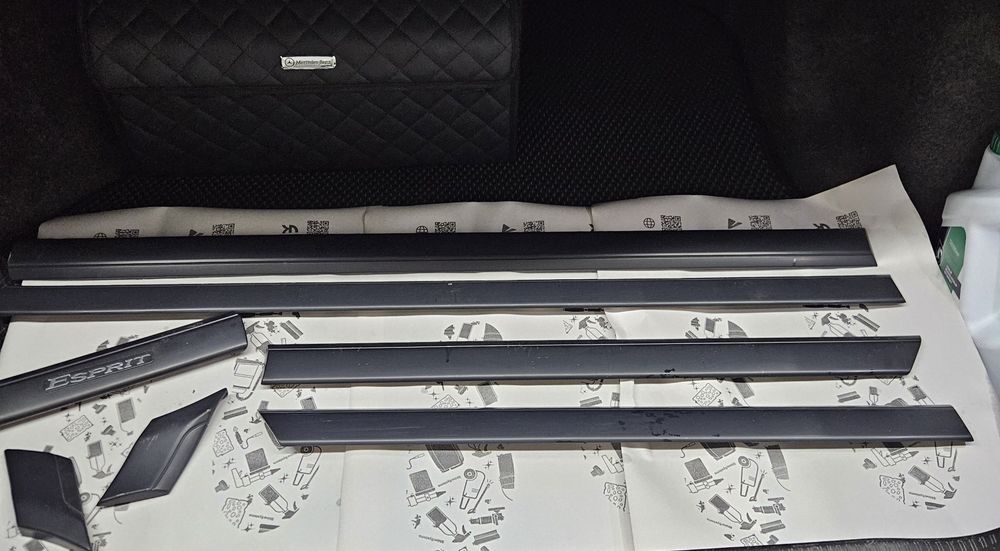 Комплект молдингов мерседес w202