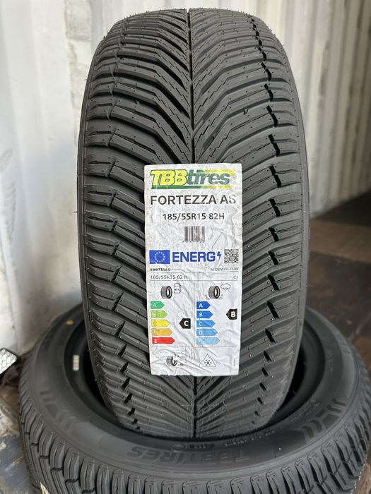 Нови всесезонни гуми TBB TIRES FORTEZZA AS 185/55R15 82H БОРД 1855515