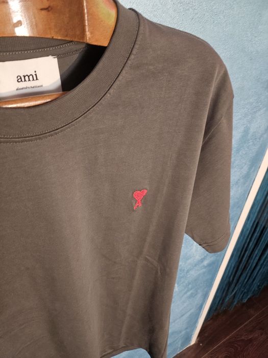 Tricou Ami Paris culoare deosebita Premium