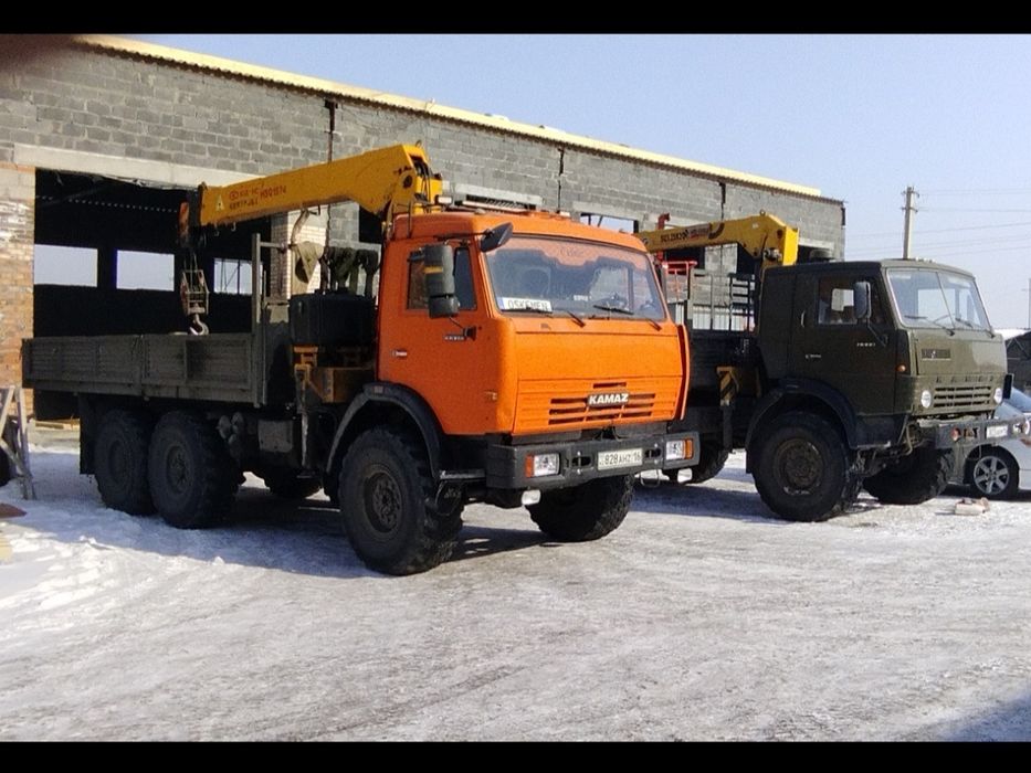 Манипулятор КамАЗ вездеход