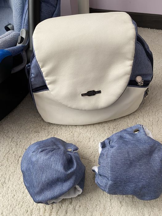 Детска количка 3 в 1 Adamex