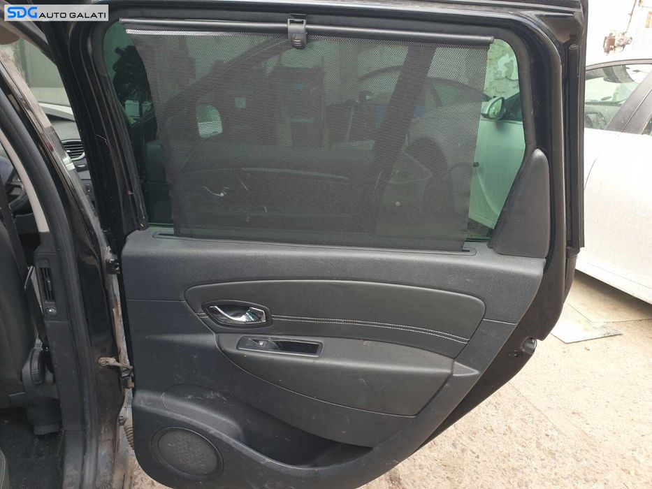 Tapiterie Panou Fata Interioara Piele cu Perdea Perdeluta Usa Portiera Dreapta Spate Renault Scenic 3 2009 - 2016 [C8700]