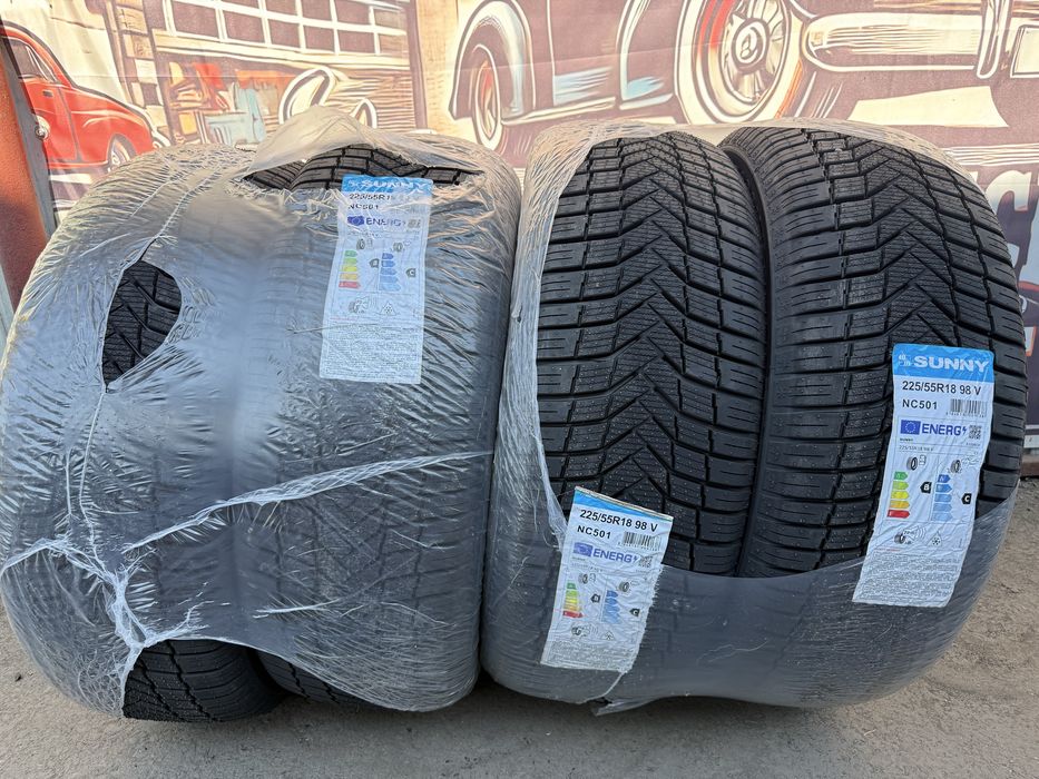 225/55 R18 SUNNY 4Seasons anvelope noi mixte 2026  /Montaj inclus