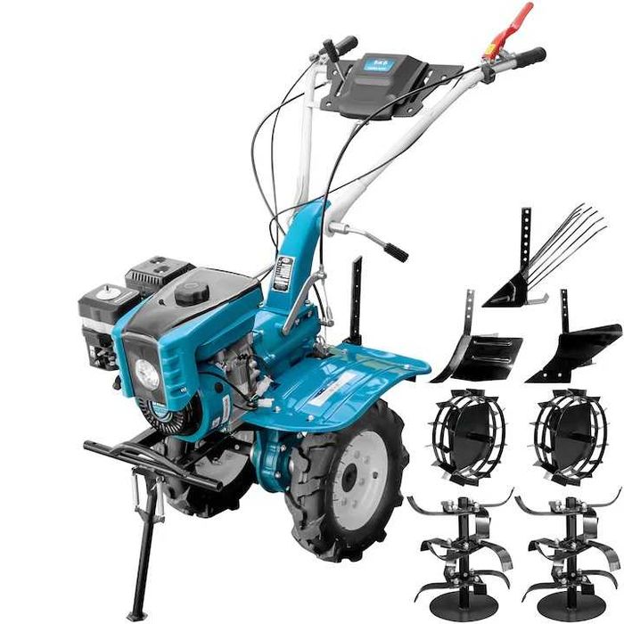 Pachet motocultor cu utilaje Dakard HS1000BNEW, 8CP - DKD1000BNW8S1